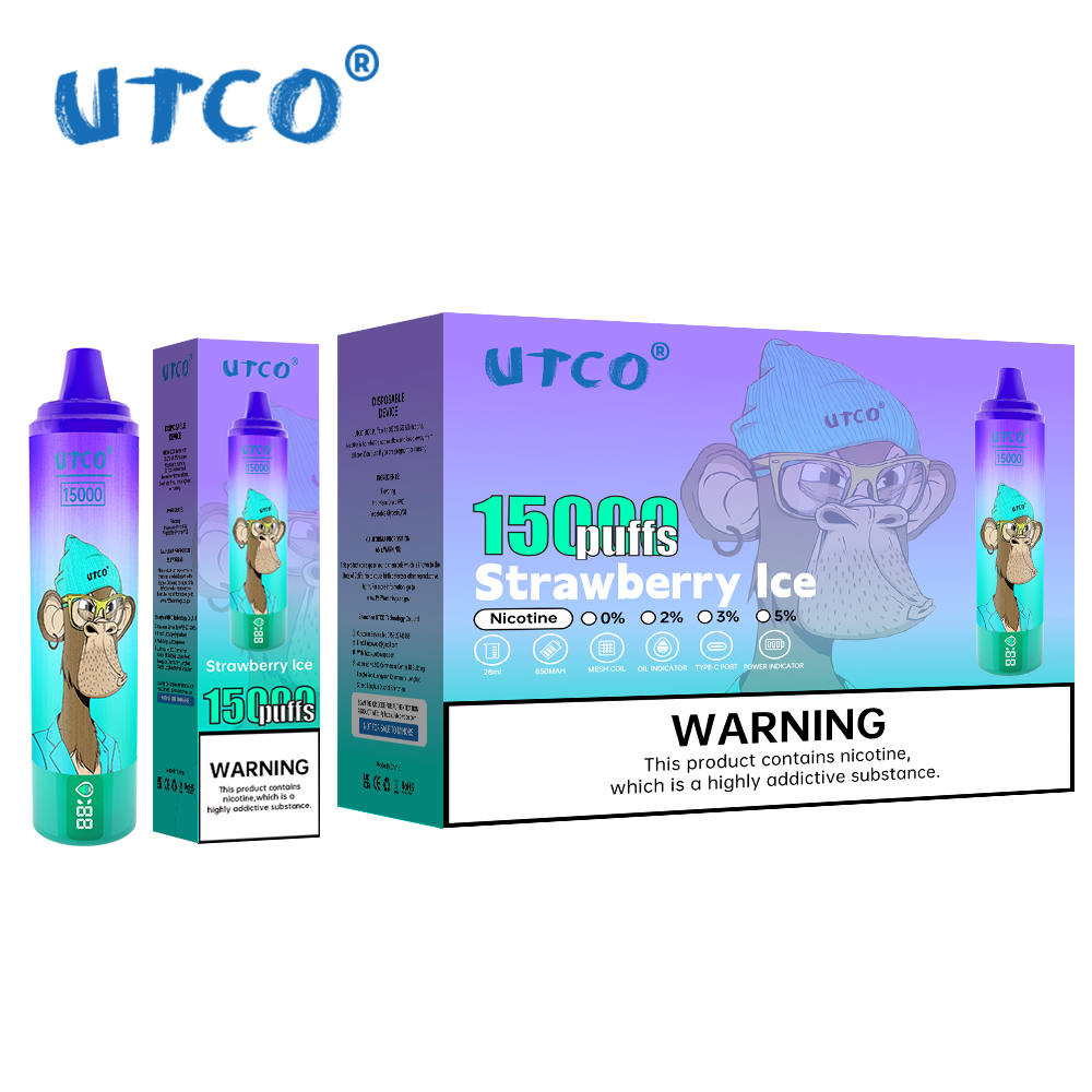 Wegwerp E-sigaret UTCO Tornado 15000 Puffs Vape