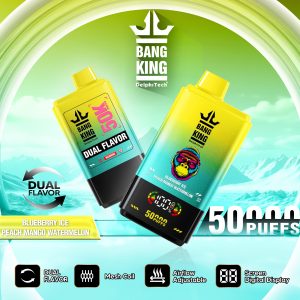 Wegwerp E Sigaret Bang King 50000 Puffs Vape Dubbele Smaak