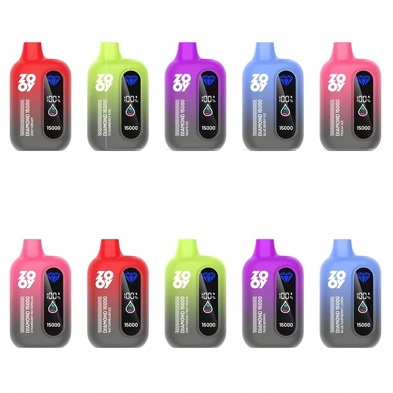 Wegwerp E Sigaret ZOOY Diamond 15000 Puffs Vape