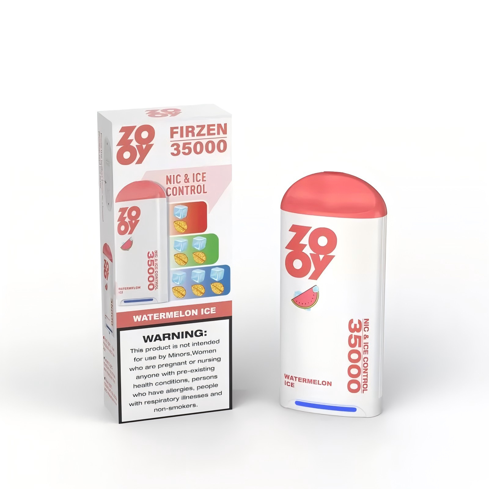 Wegwerp E Sigaret ZOOY Frizen 35000 Puffs Vape