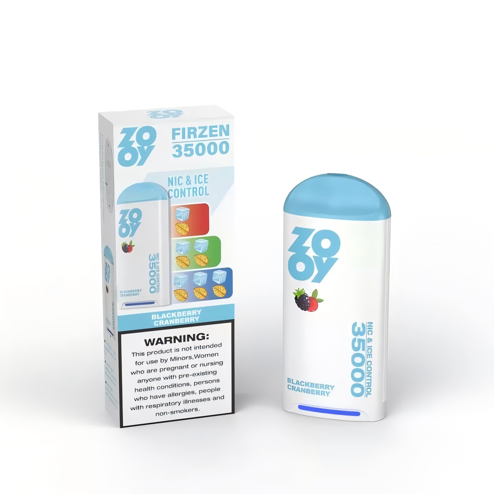 Wegwerp E Sigaret ZOOY Frizen 35000 Puffs Vape