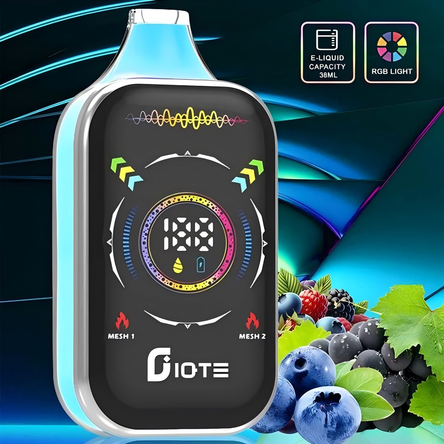 Wegwerp E-sigaret QST IQTE 50000 Puffs Vape