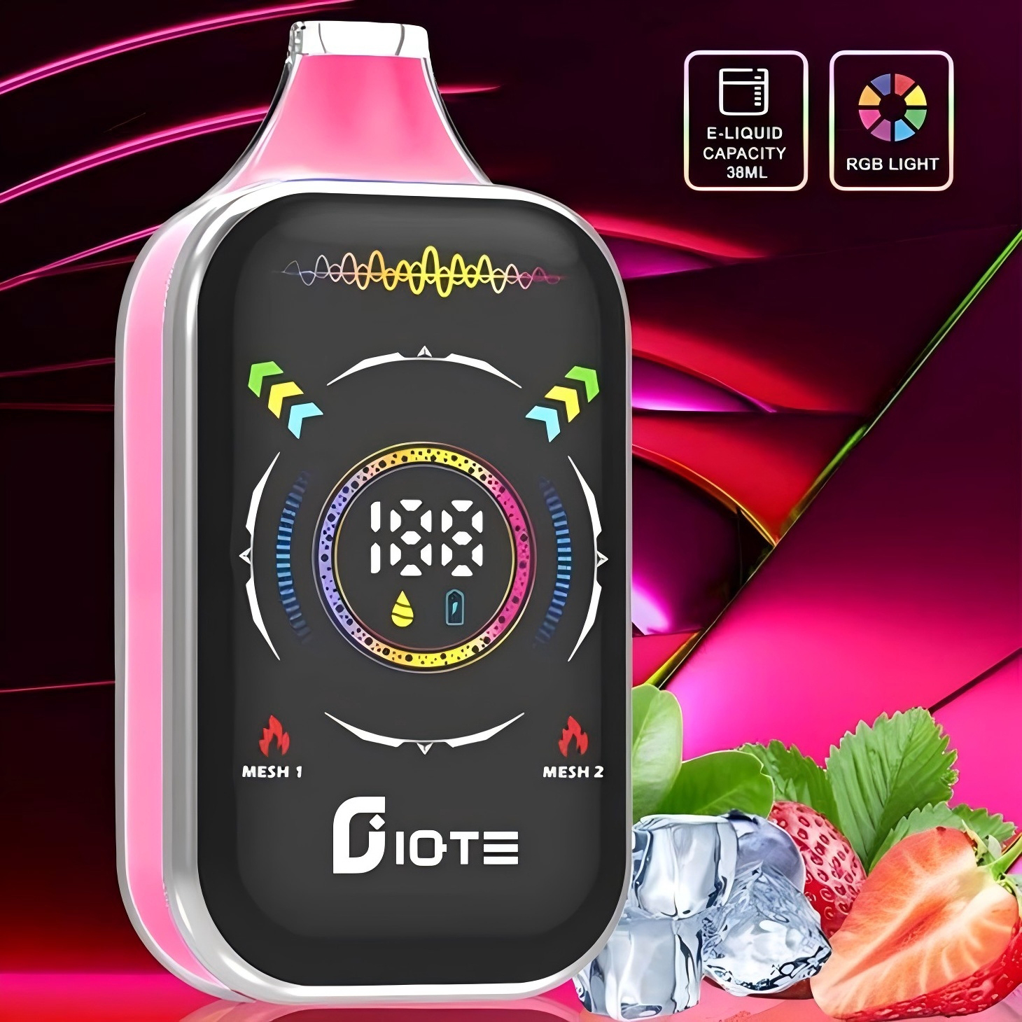 Wegwerp E-sigaret QST IQTE 50000 Puffs Vape