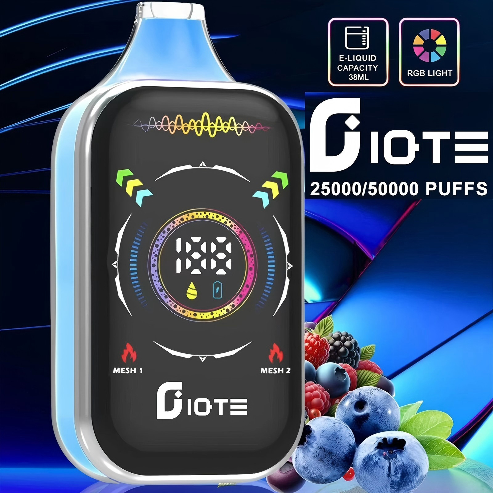 Wegwerp E-sigaret QST IQTE 50000 Puffs Vape