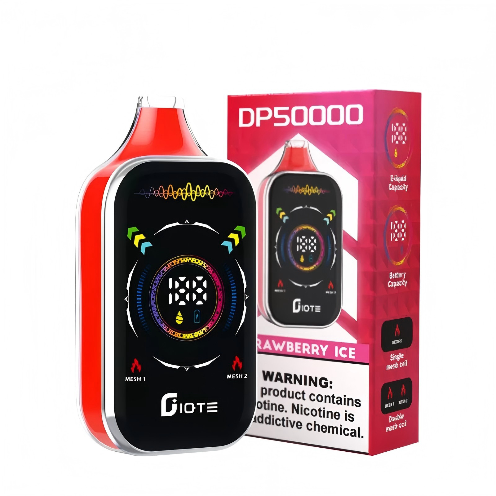 Wegwerp E-sigaret QST IQTE 50000 Puffs Vape
