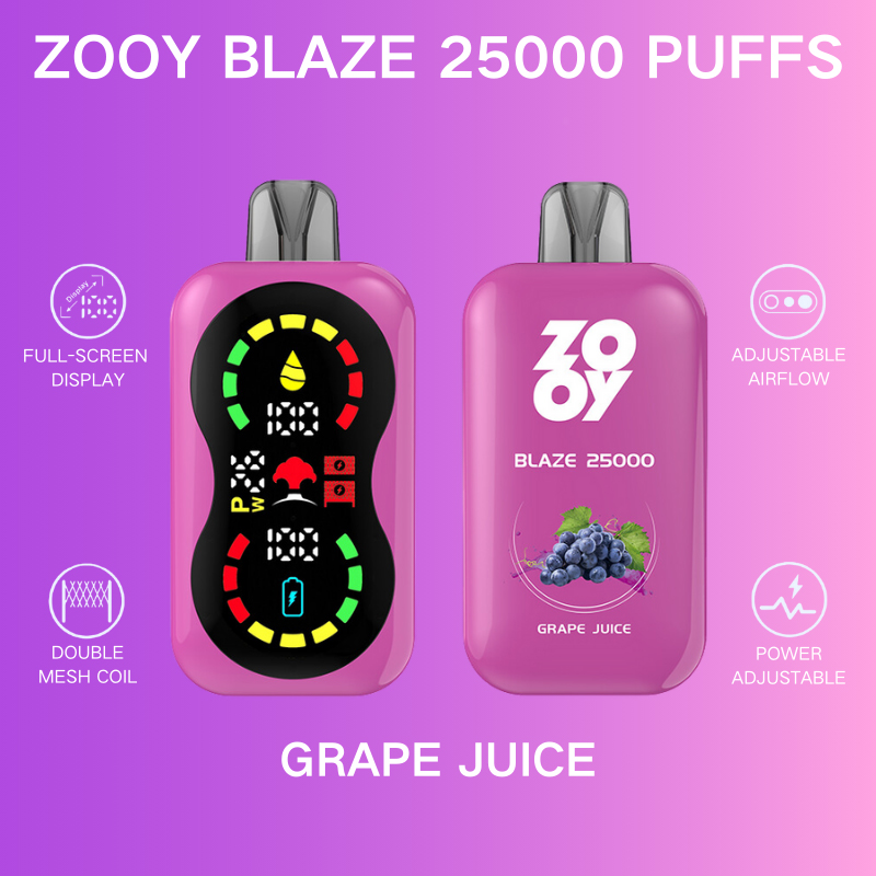 Wegwerp E Sigaret ZOOY Blaze 25000 Puffs Vape