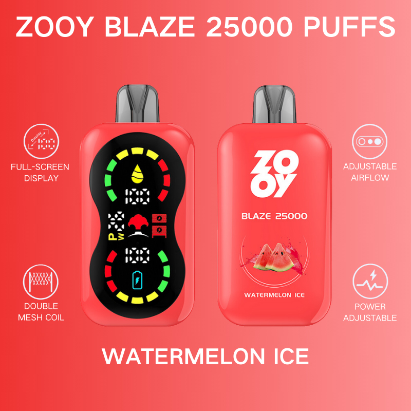 Wegwerp E Sigaret ZOOY Blaze 25000 Puffs Vape
