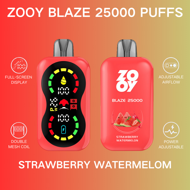 Wegwerp E Sigaret ZOOY Blaze 25000 Puffs Vape