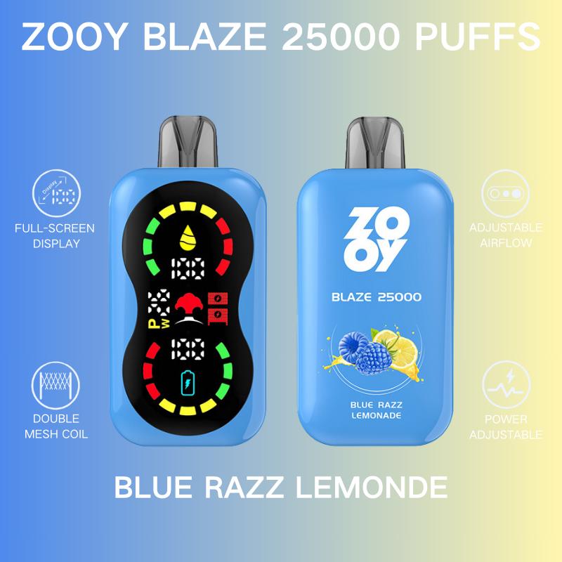 Wegwerp E Sigaret ZOOY Blaze 25000 Puffs Vape