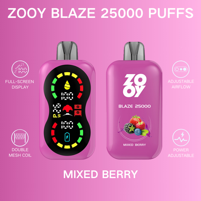 Wegwerp E Sigaret ZOOY Blaze 25000 Puffs Vape