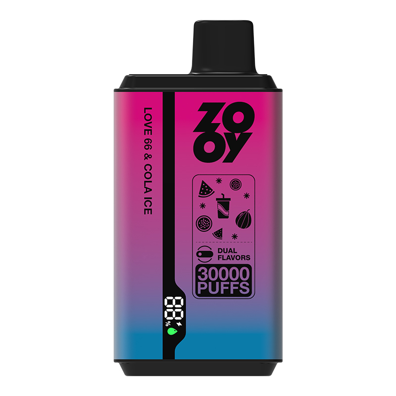 Wegwerp E Sigaret ZOOY Twins 30000 Puffs Vape Dubbele Smaak