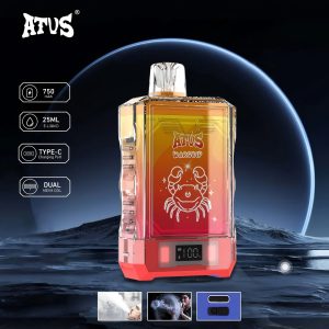 Wegwerp E Sigaret ATVS Warship 18000 Puffs Vape