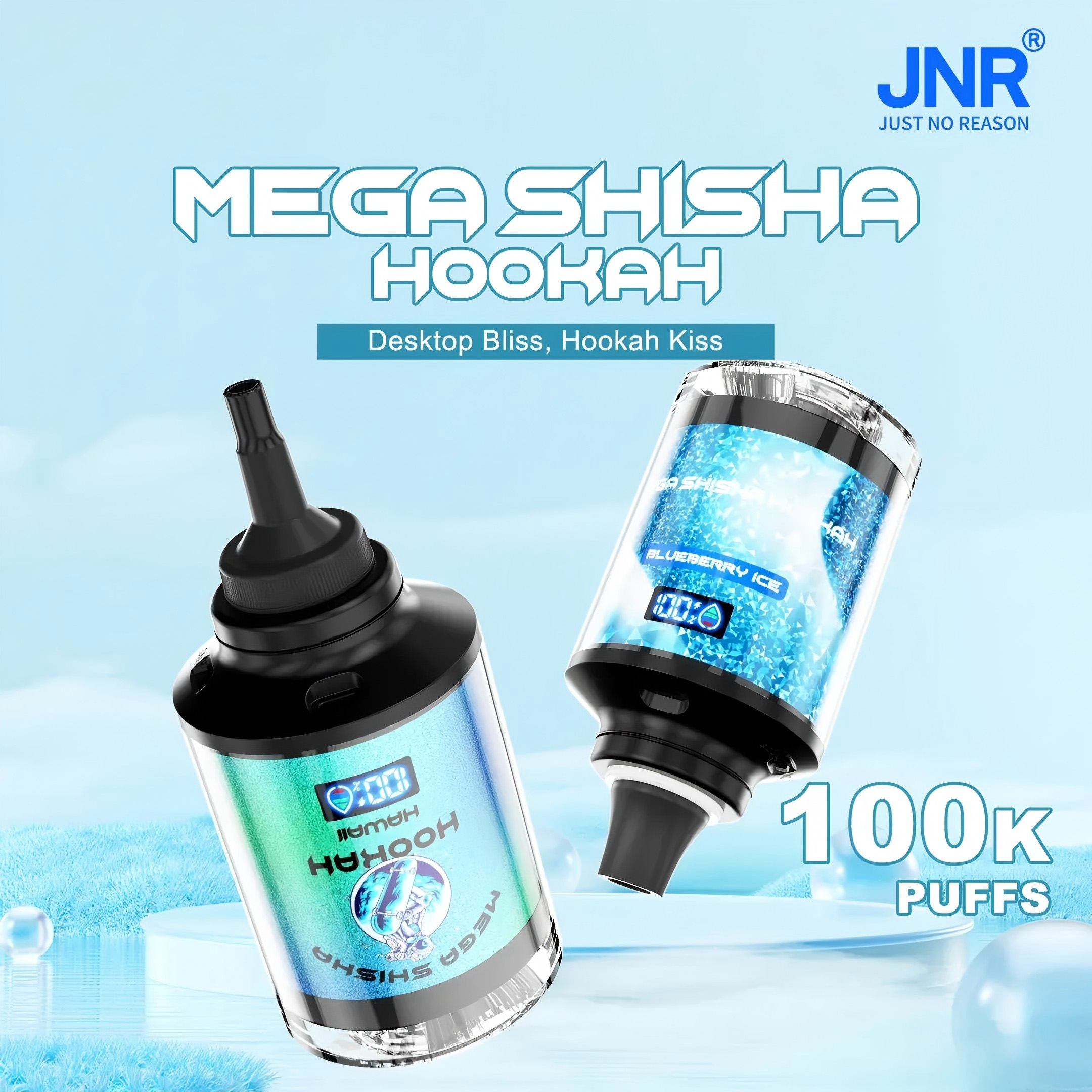 Wegwerp E Sigaret JNR Mega Shisha Hookah 100K Puffs Vape
