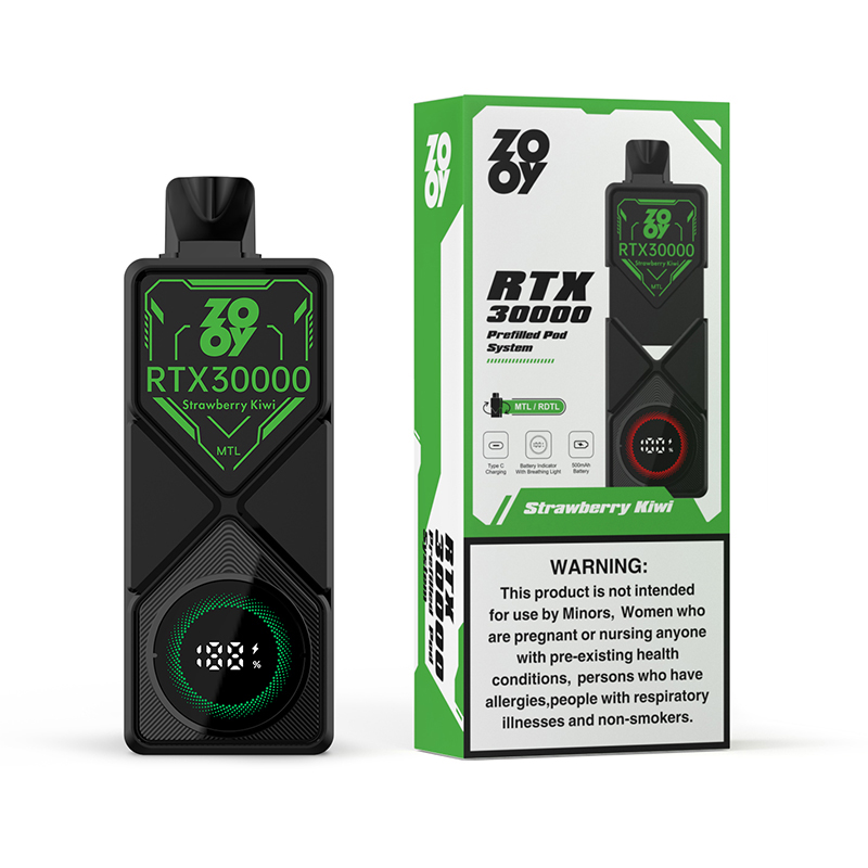 Wegwerp E Sigaret ZOOY RTX 30000 Puffs Vape