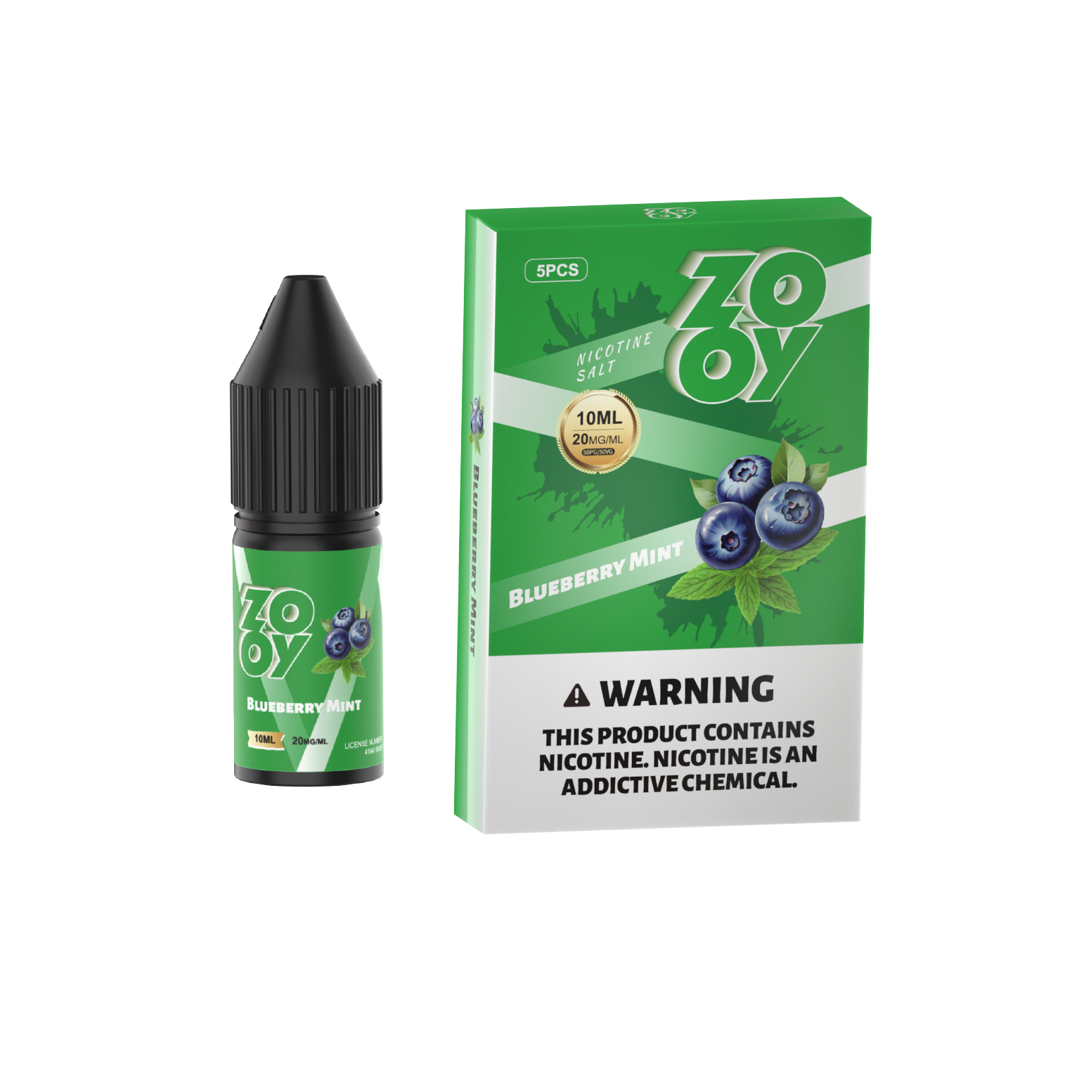 ZOOY E Sigaret E Liquid 10ML 20MG Nicotine