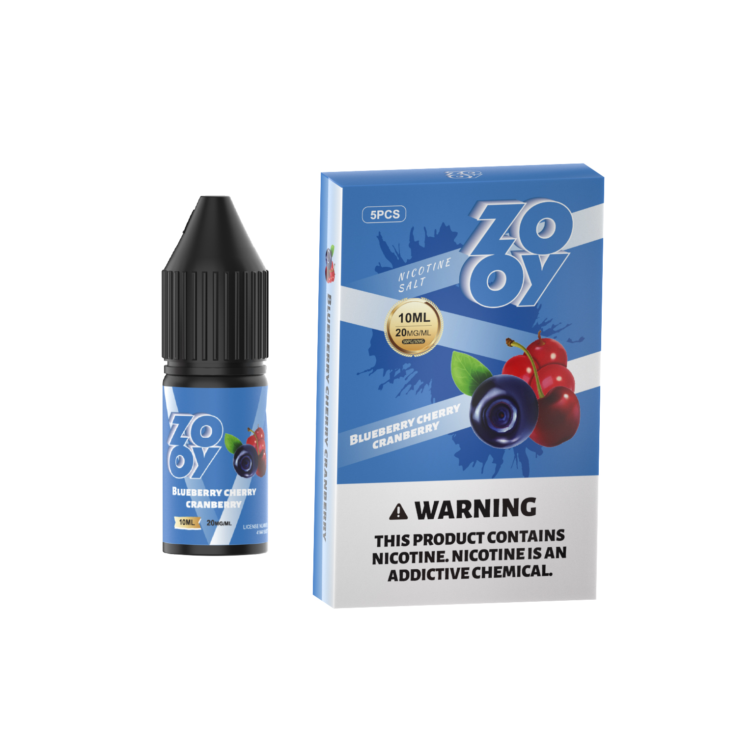 ZOOY E Sigaret E Liquid 10ML 20MG Nicotine
