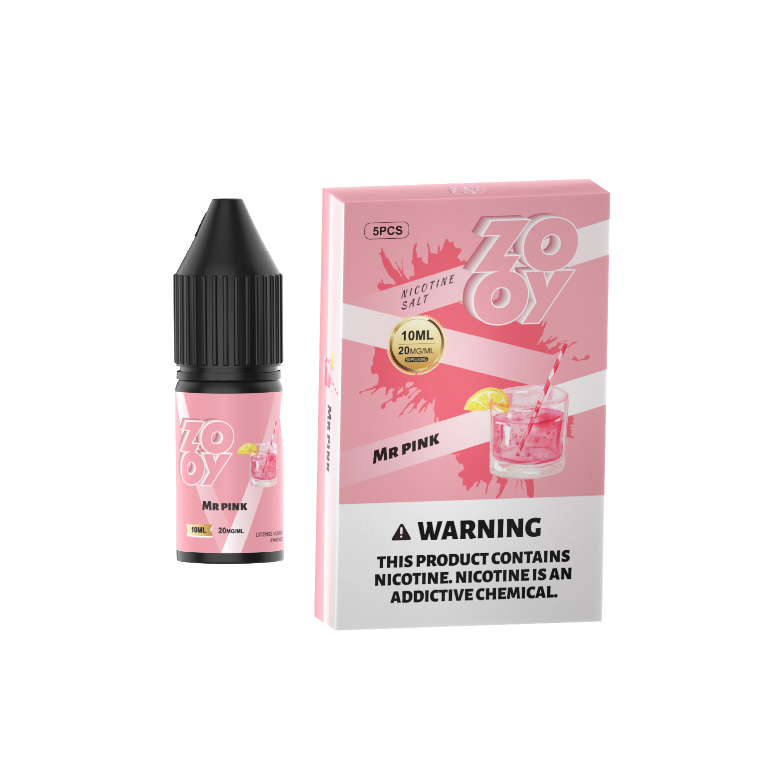 ZOOY E Sigaret E Liquid 10ML 20MG Nicotine