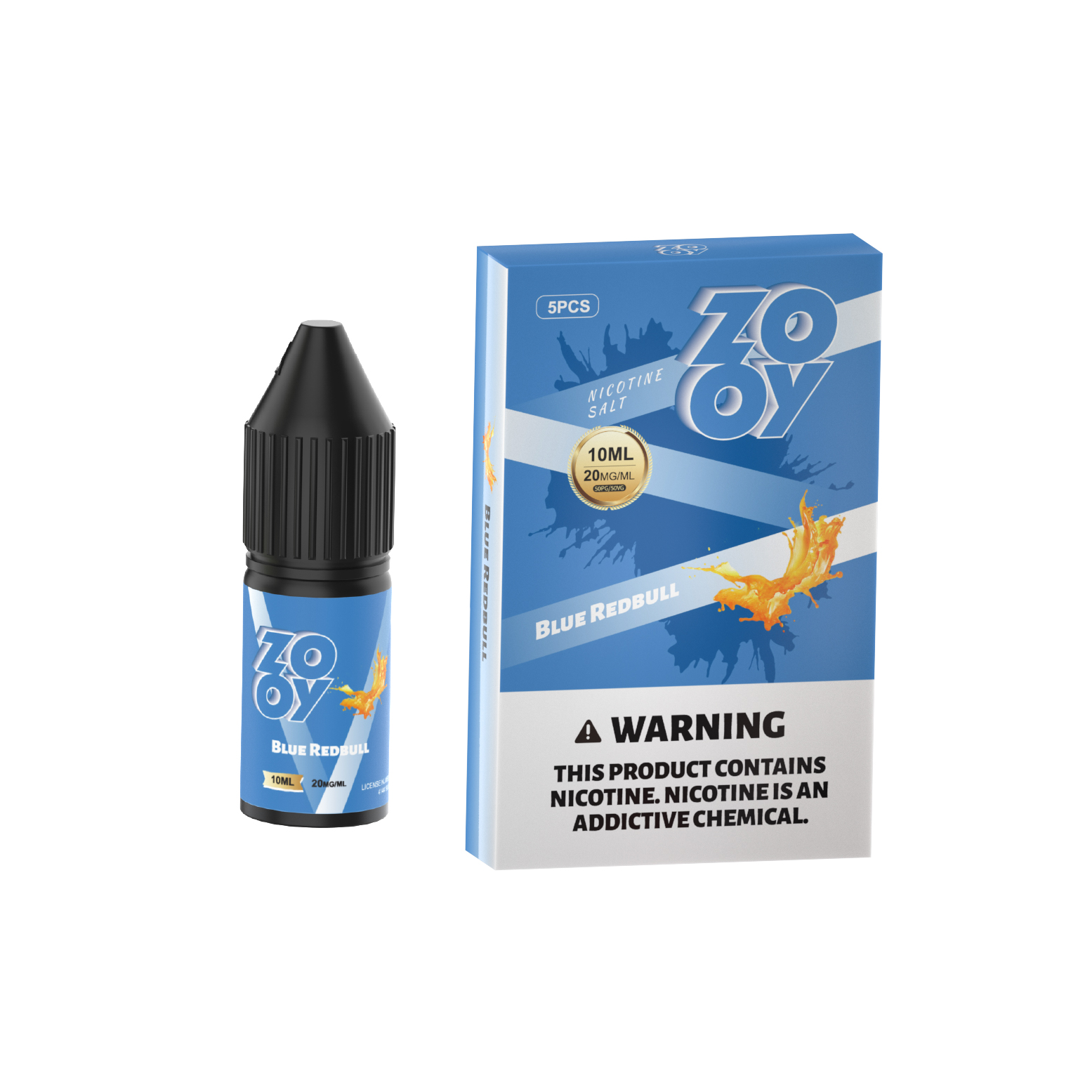 ZOOY E Sigaret E Liquid 10ML 20MG Nicotine