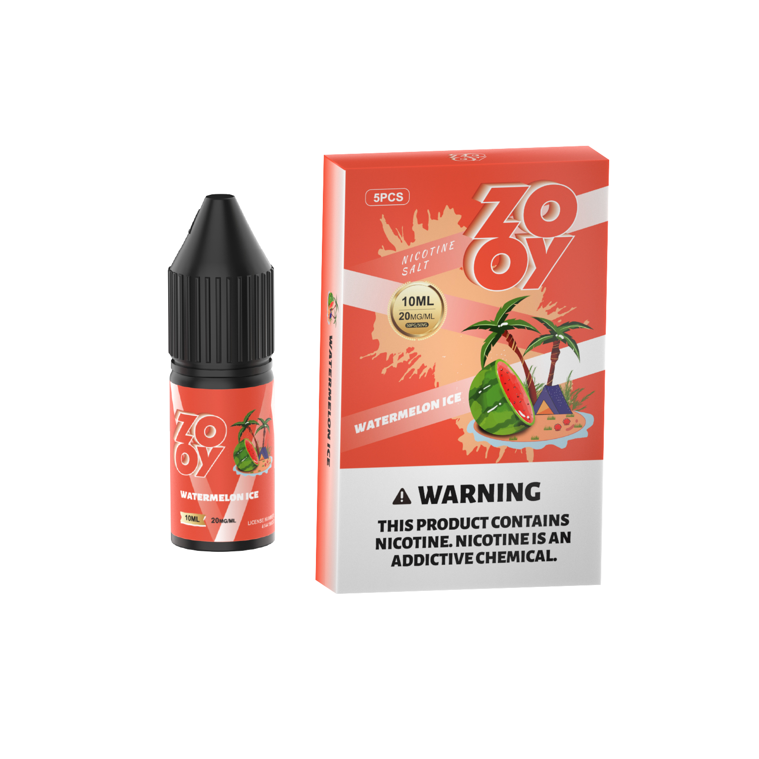 ZOOY E Sigaret E Liquid 10ML 20MG Nicotine
