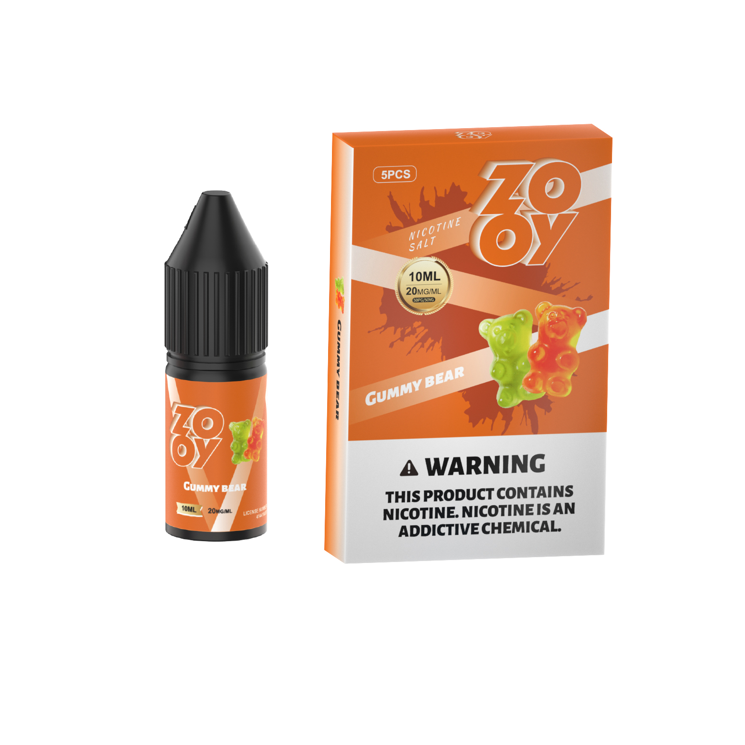 ZOOY E Sigaret E Liquid 10ML 20MG Nicotine
