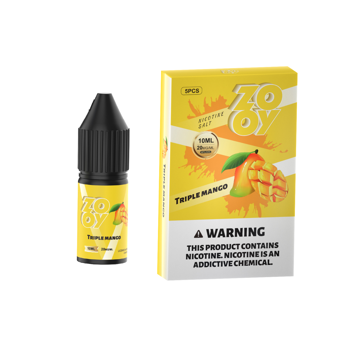 ZOOY E Sigaret E Liquid 10ML 20MG Nicotine