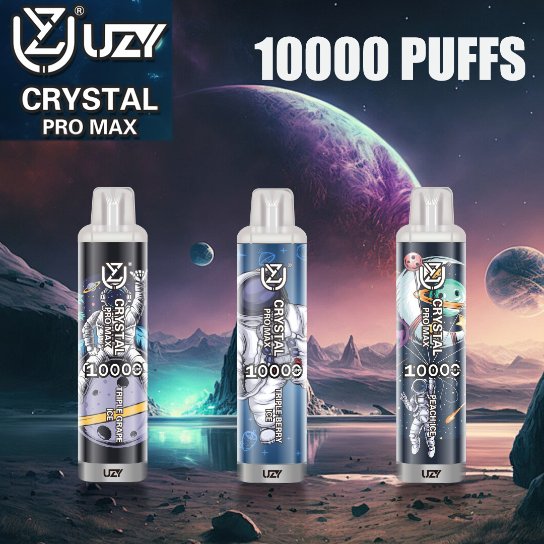 Wegwerp E Sigaret UZY Crystal Pro Max 10000 Puffs Vape