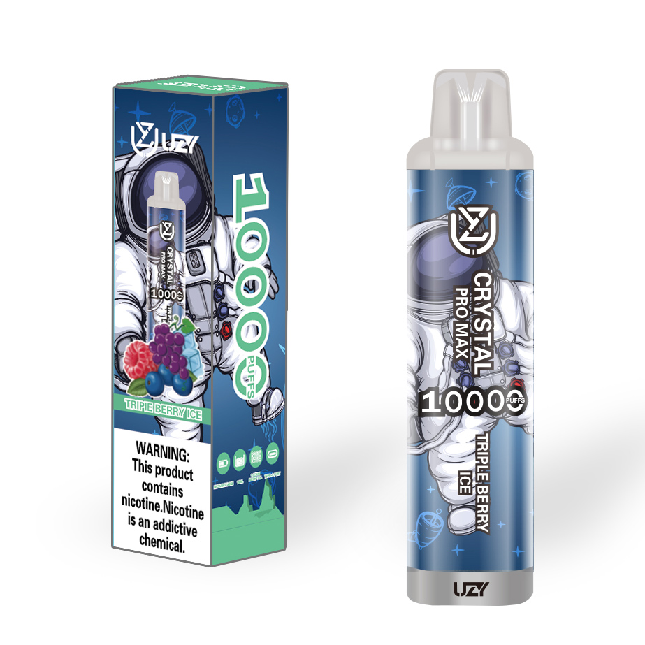 Wegwerp E Sigaret UZY Crystal Pro Max 10000 Puffs Vape
