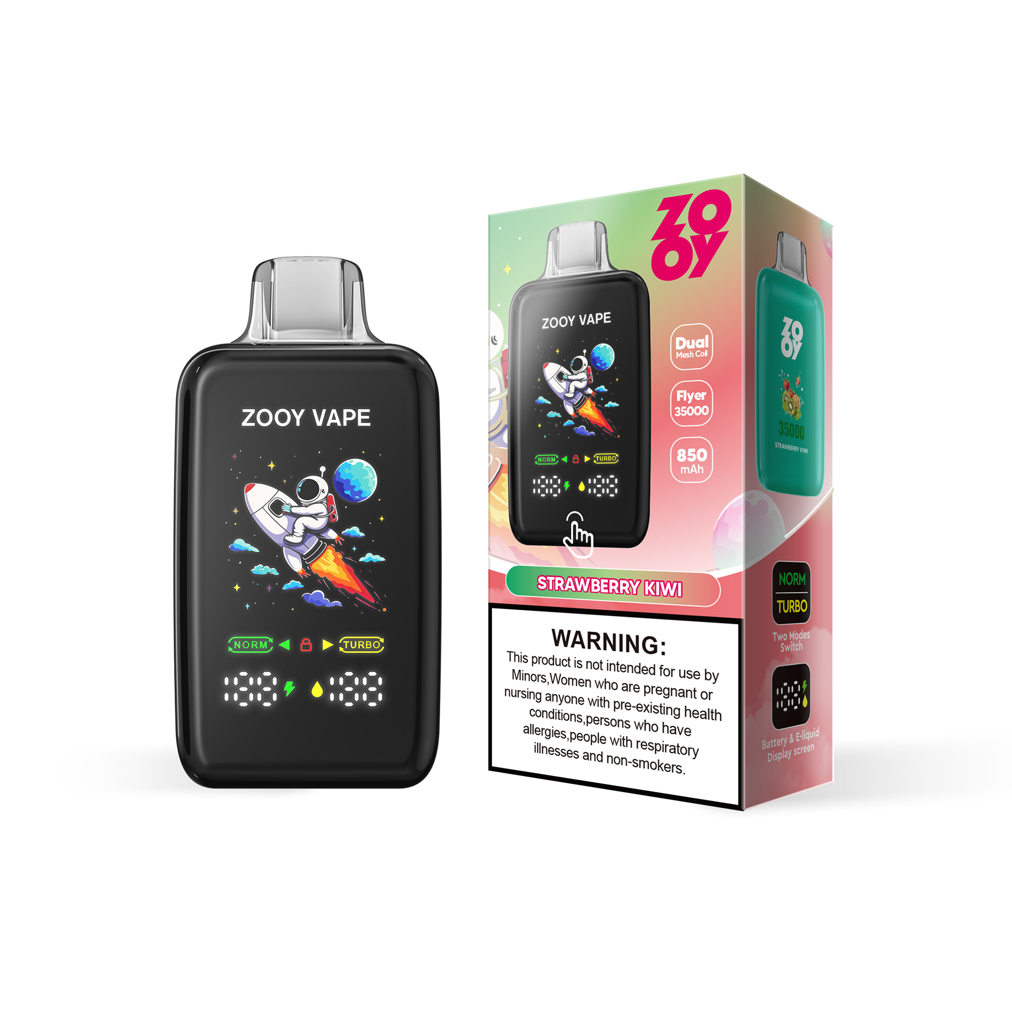 Wegwerp E Sigaret ZOOY Flyer 35000 Puffs Vape