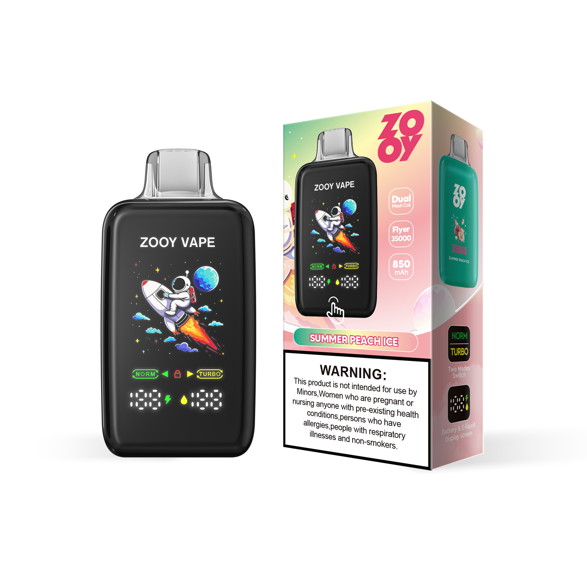 Wegwerp E Sigaret ZOOY Flyer 35000 Puffs Vape