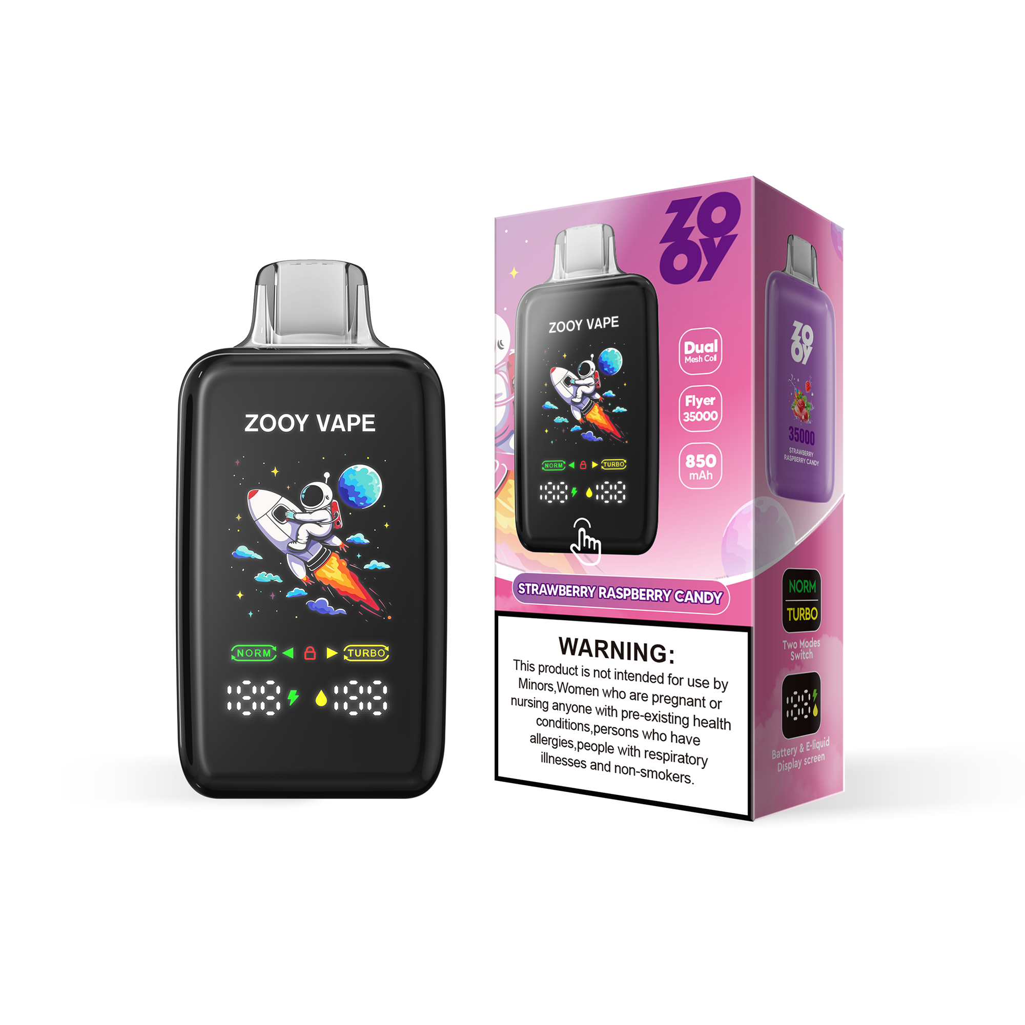 Wegwerp E Sigaret ZOOY Flyer 35000 Puffs Vape