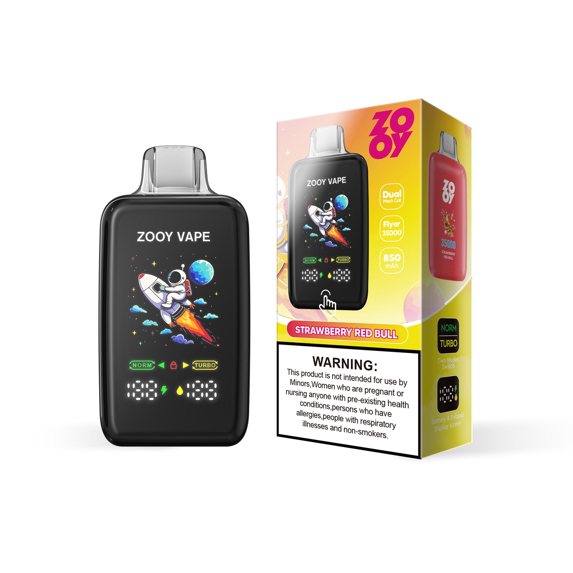 Wegwerp E Sigaret ZOOY Flyer 35000 Puffs Vape