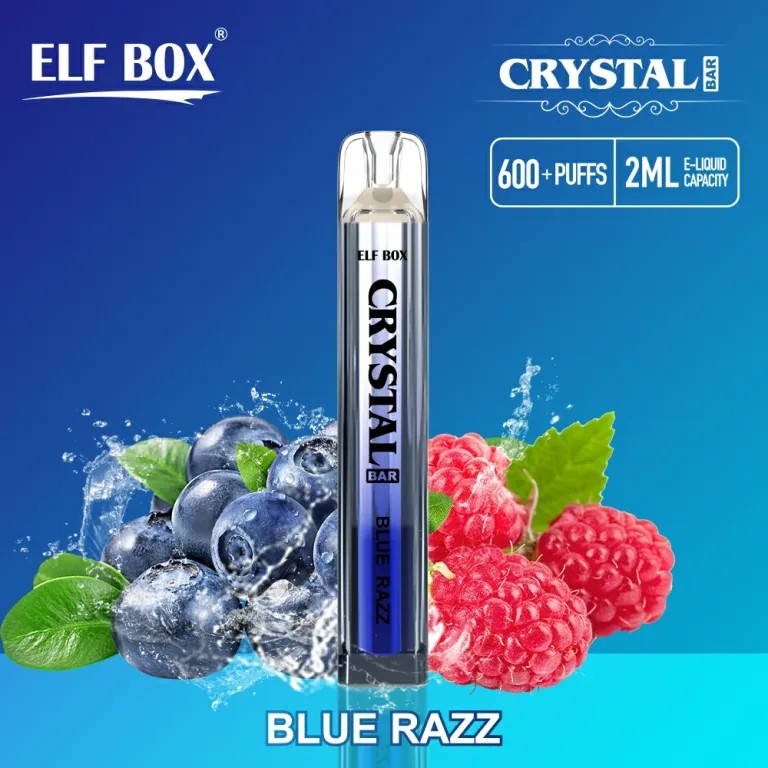 Wegwerp E Sigaret Elf Box Crystal Bar 600 Puffs Vape
