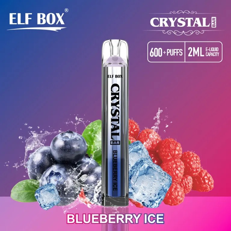 Wegwerp E Sigaret Elf Box Crystal Bar 600 Puffs Vape