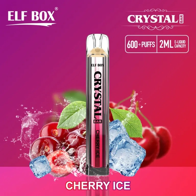 Wegwerp E Sigaret Elf Box Crystal Bar 600 Puffs Vape