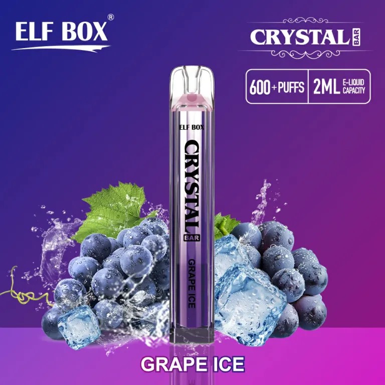 Wegwerp E Sigaret Elf Box Crystal Bar 600 Puffs Vape