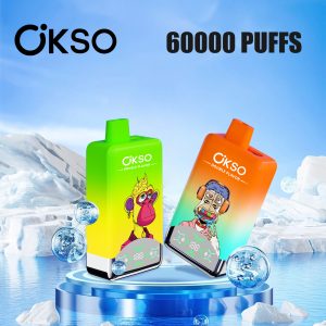 Wegwerp E Sigaret OKSO Double Flavor 60000 Puffs Vape Dubbele Smaak