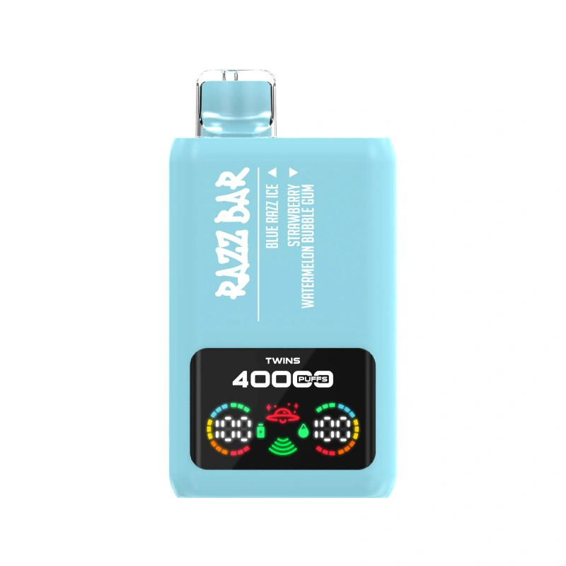 Wegwerp E Sigaret Razz Bar 40000 Puffs Vape Dubbele Smaak