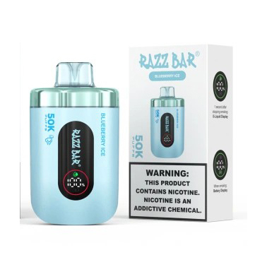 Wegwerp E Sigaret Razz Bar 50000 Puffs Vape