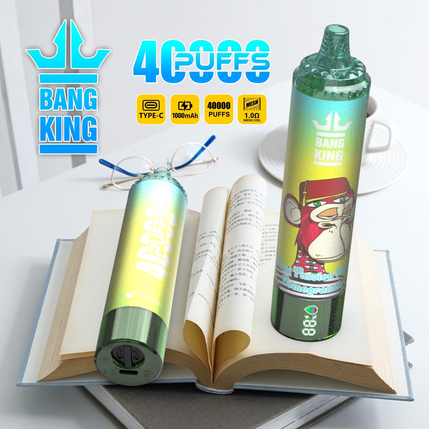 Wegwerp E Sigaret Bang King 40000 Puffs Vape