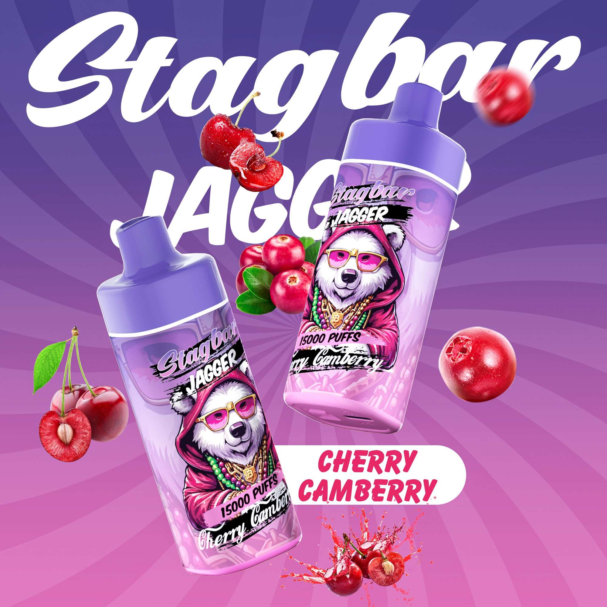 Wegwerp E Sigaret Stag Bar Jagger 15000 Puffs Vape