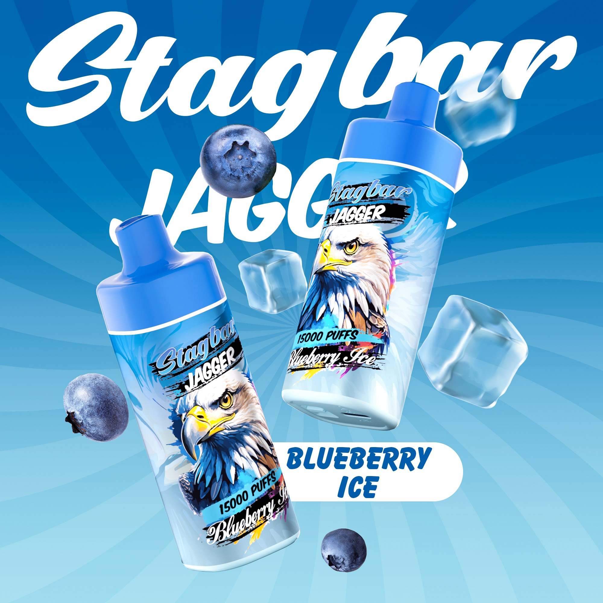 Wegwerp E Sigaret Stag Bar Jagger 15000 Puffs Vape