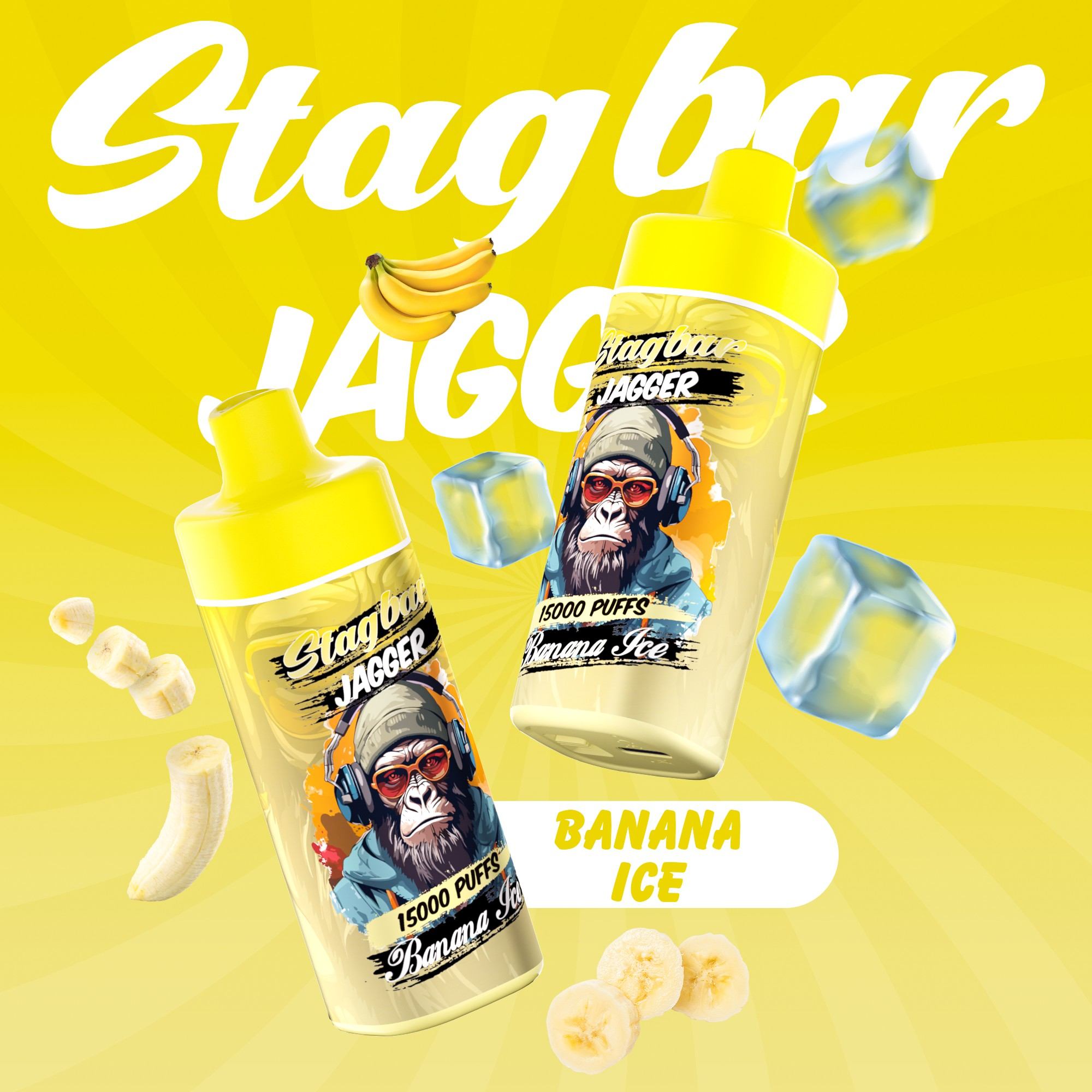 Wegwerp E Sigaret Stag Bar Jagger 15000 Puffs Vape