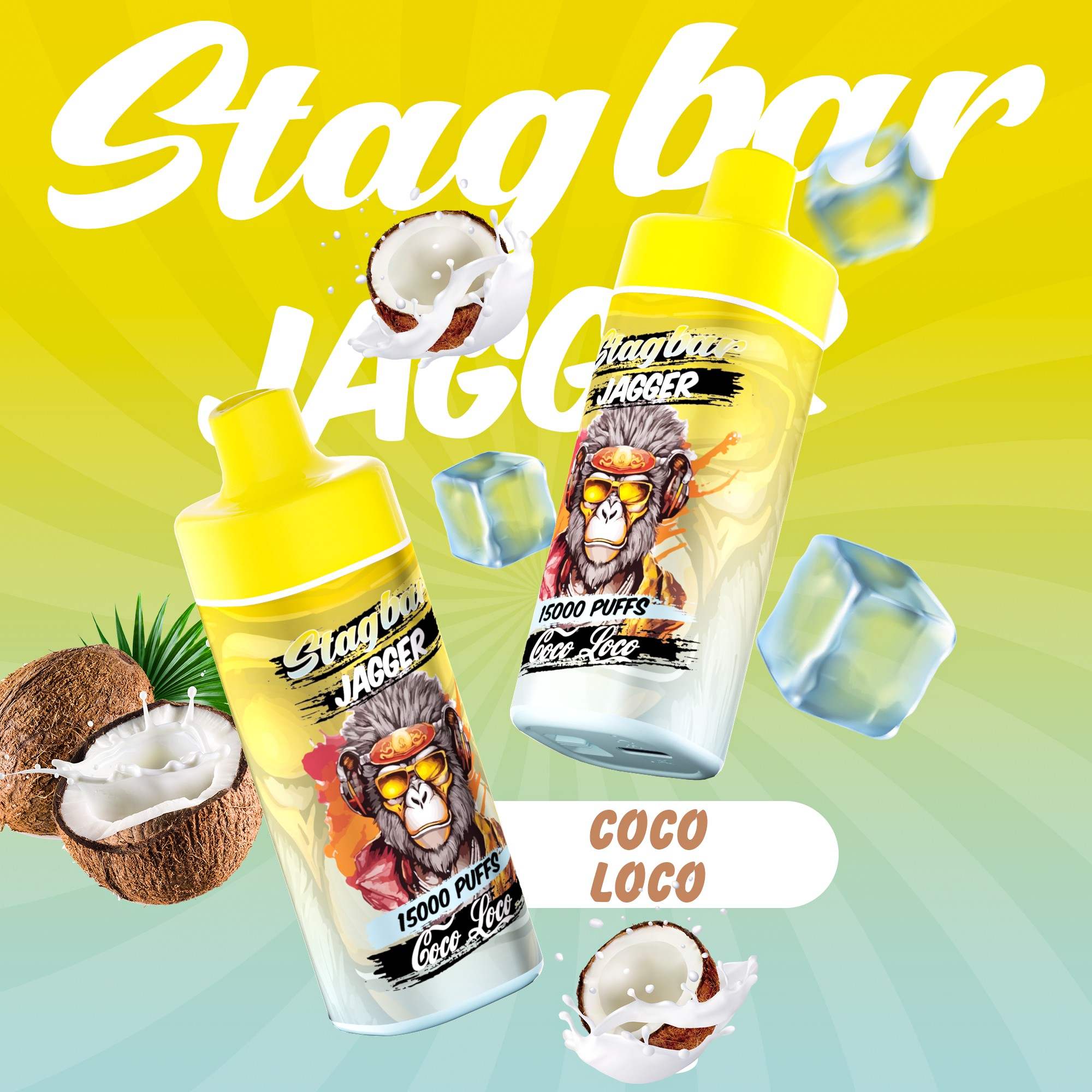 Wegwerp E Sigaret Stag Bar Jagger 15000 Puffs Vape