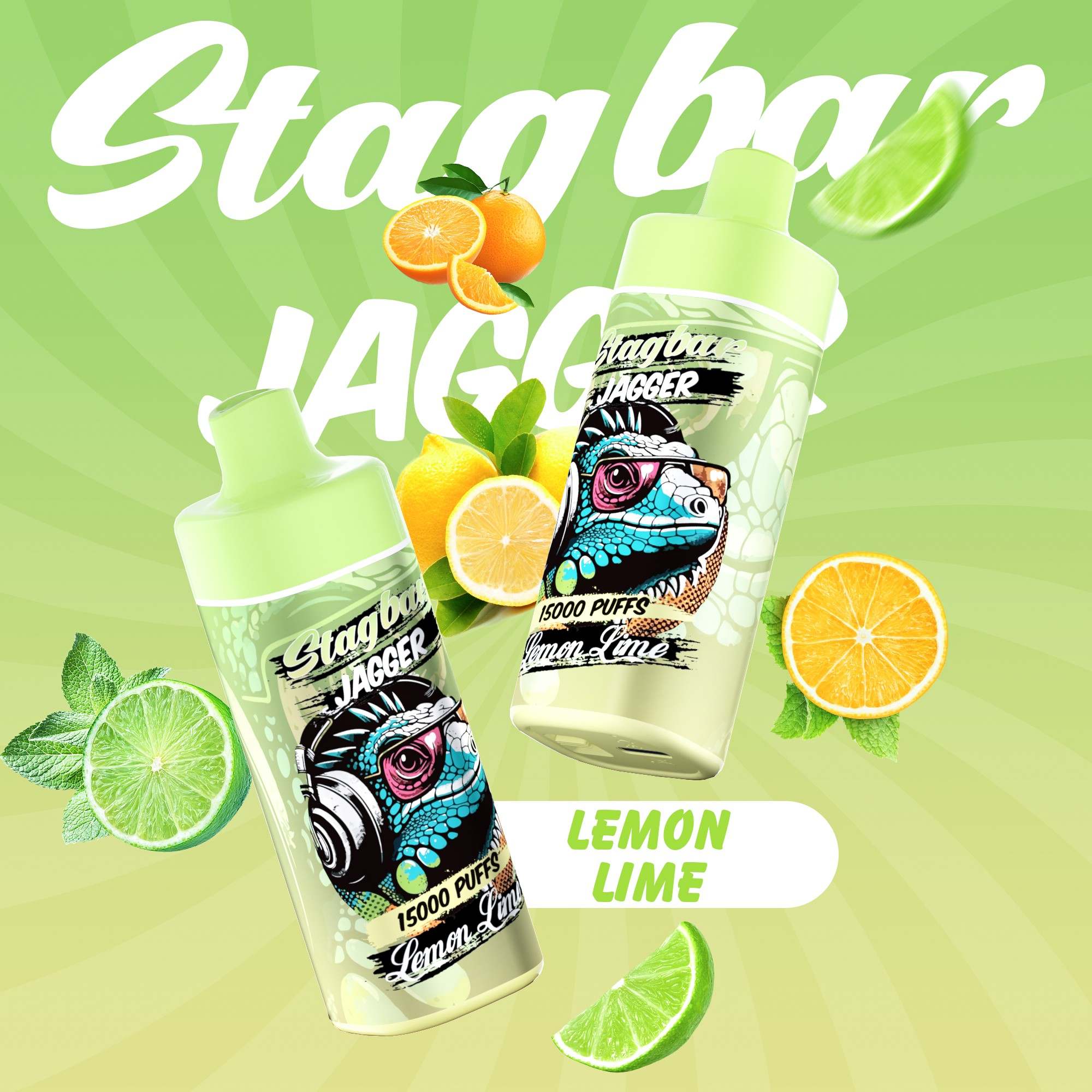 Wegwerp E Sigaret Stag Bar Jagger 15000 Puffs Vape