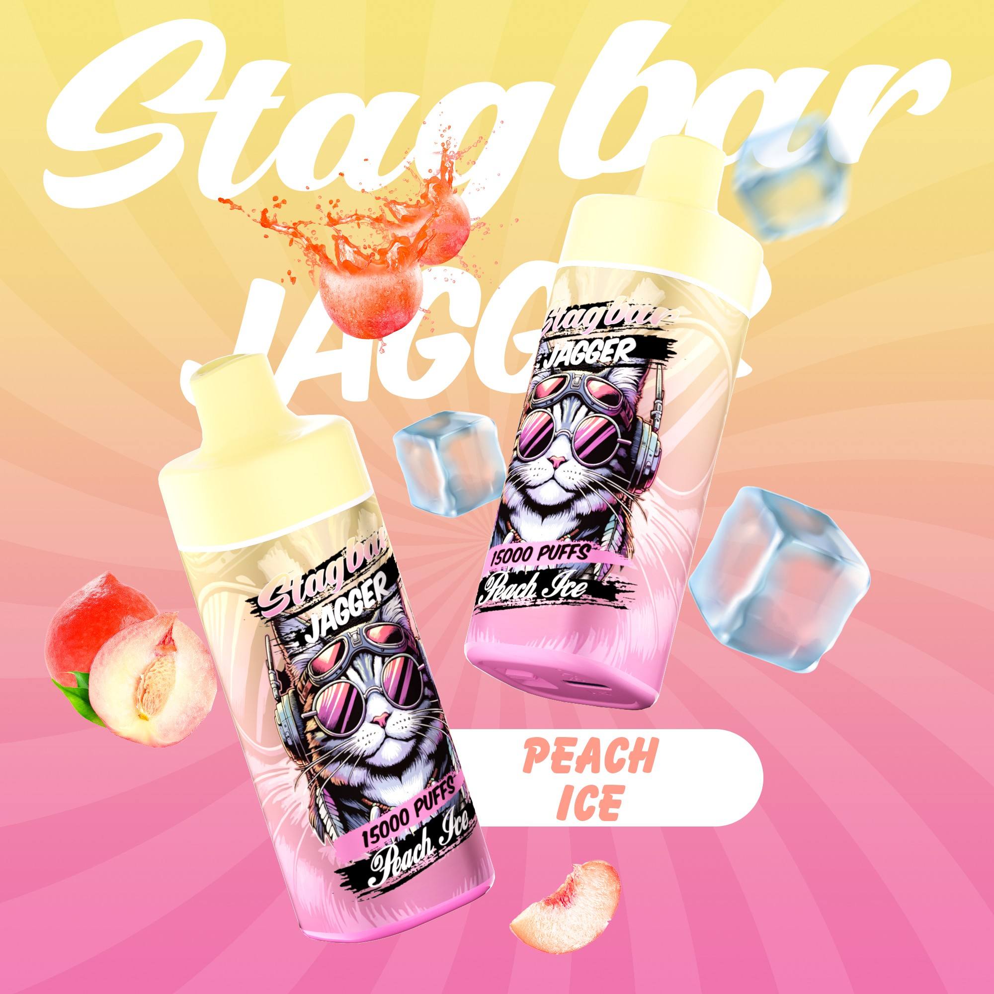 Wegwerp E Sigaret Stag Bar Jagger 15000 Puffs Vape