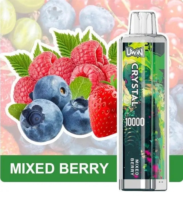 Wegwerp E Sigaret Uwin Crystal 10000 Puffs Vape