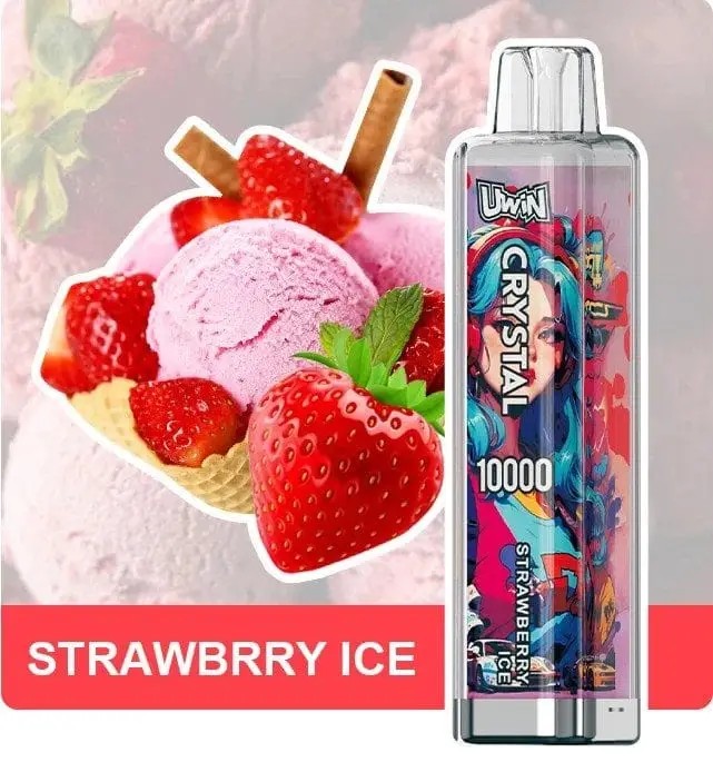 Wegwerp E Sigaret Uwin Crystal 10000 Puffs Vape