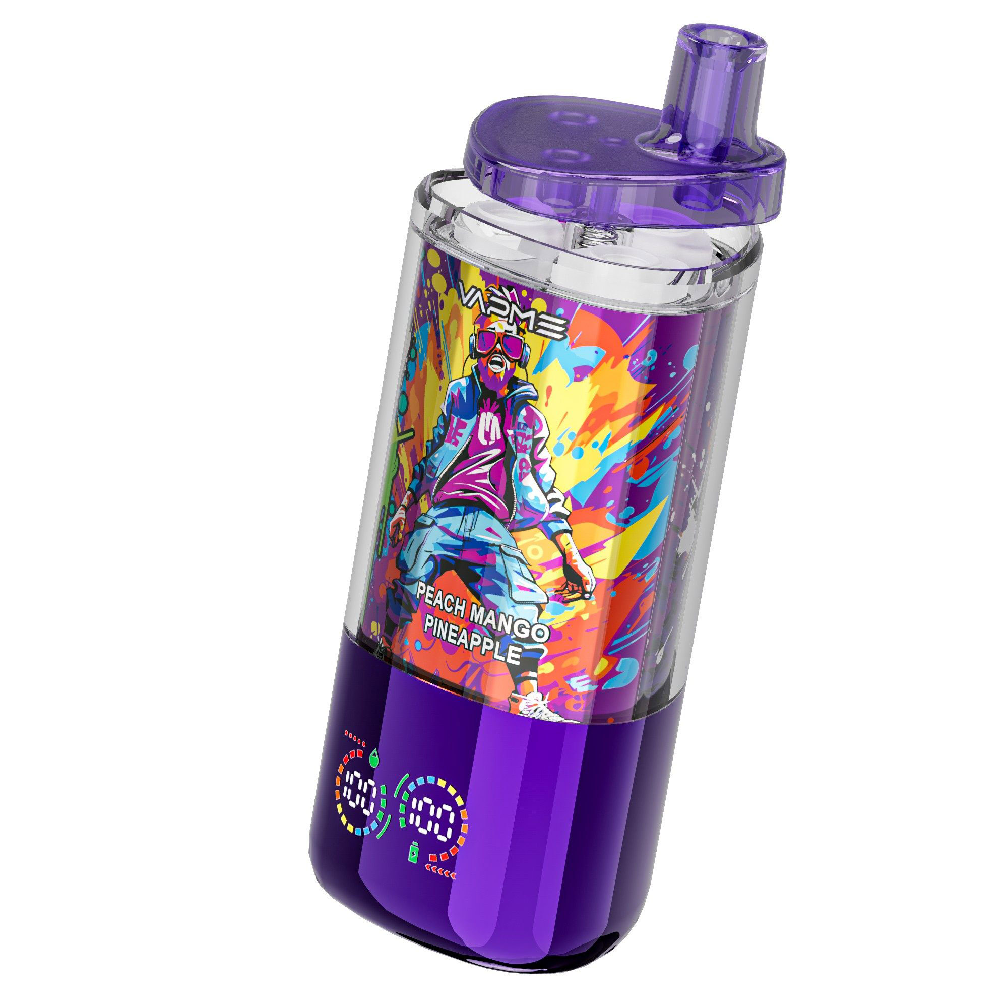 Wegwerp E Sigaret Vapme Crystal 30000 Puffs 3 in 1 Vape