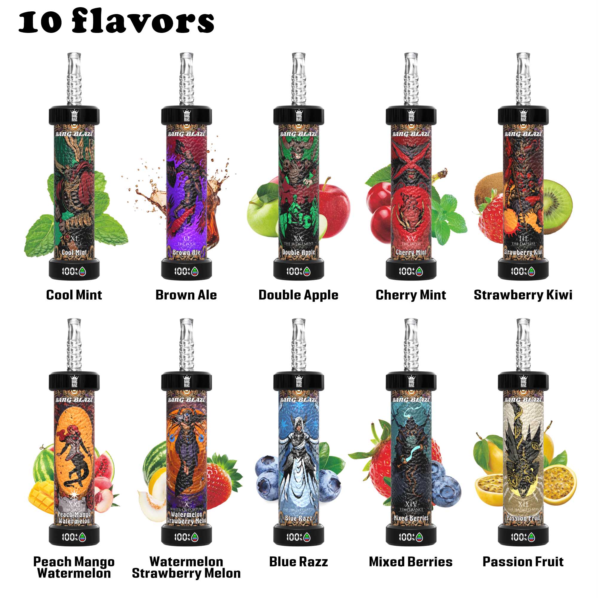 Wegwerp E Sigaret Bang Blaze Shisha 60000 Puffs Vape