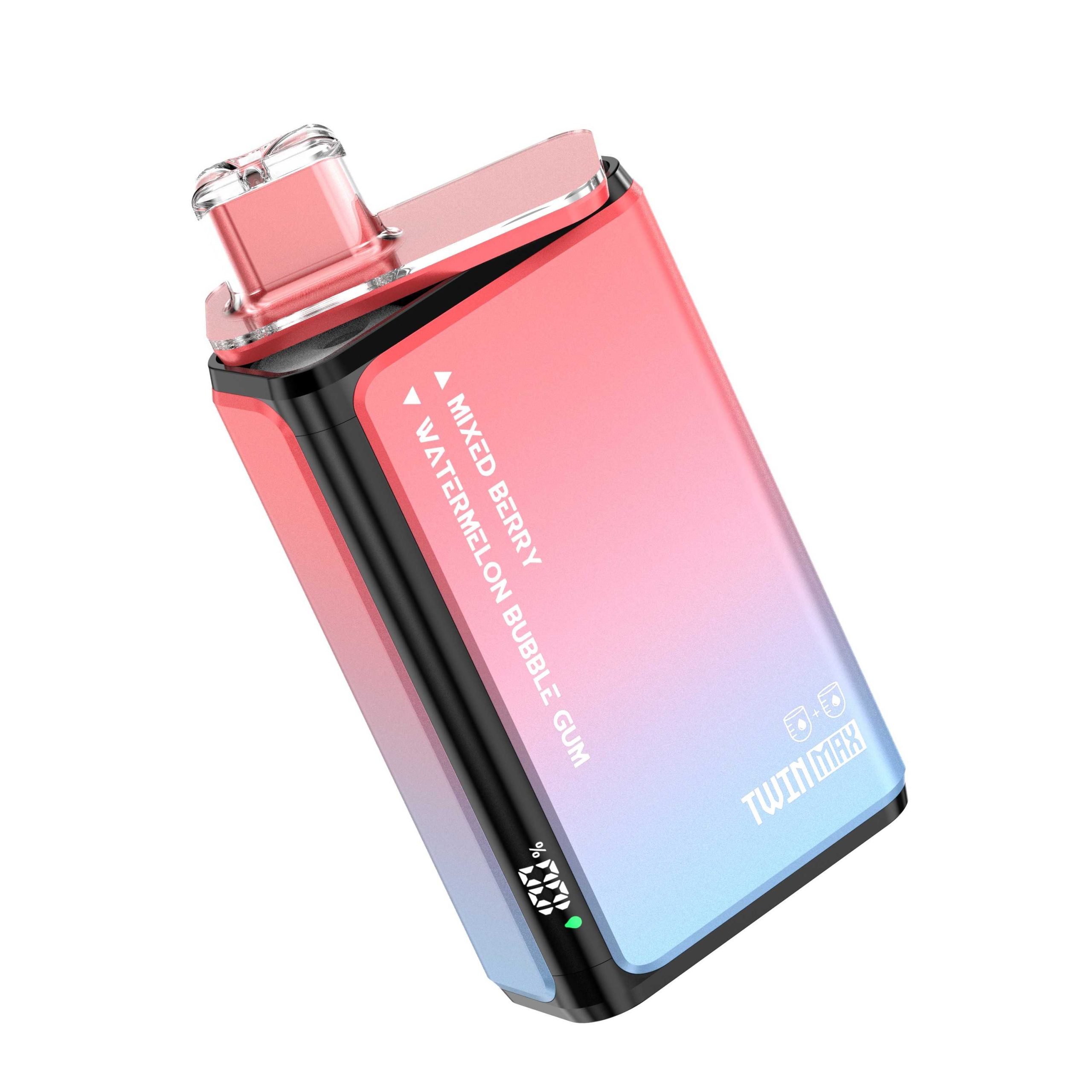 Wegwerp E Sigaret Hifancy Twin Max 60000 Puffs Vape Dubbele Smaak